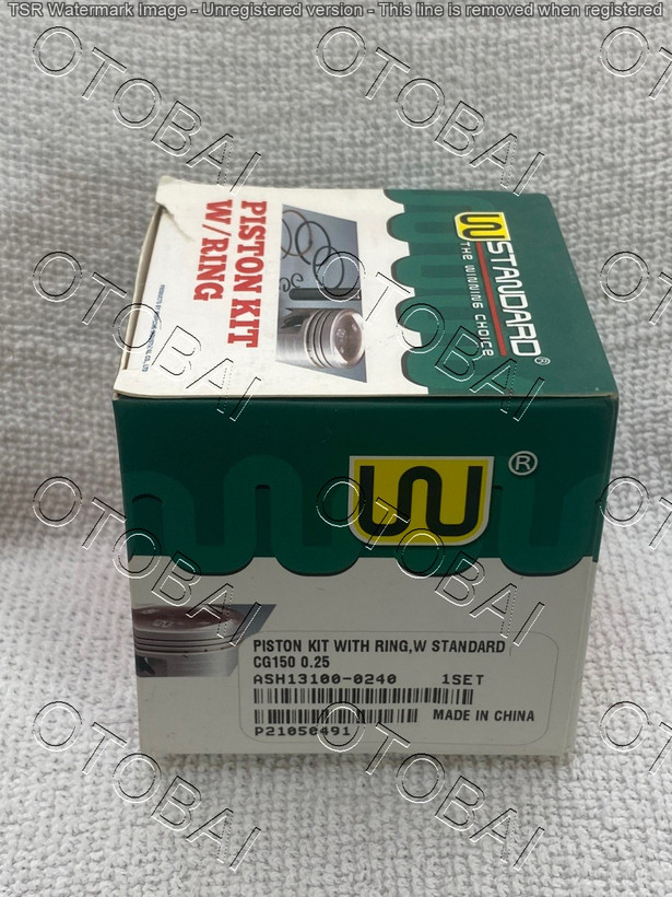 رینگ و پیستون 0.75 - 150cc(دبلیو استاندارد)